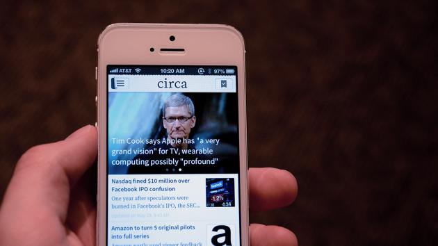 Circa News App interfaccia