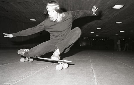 Skateboarding at the Undercroft