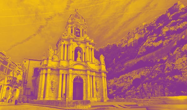 La chiesa di San Bartolomeo a Scicli.